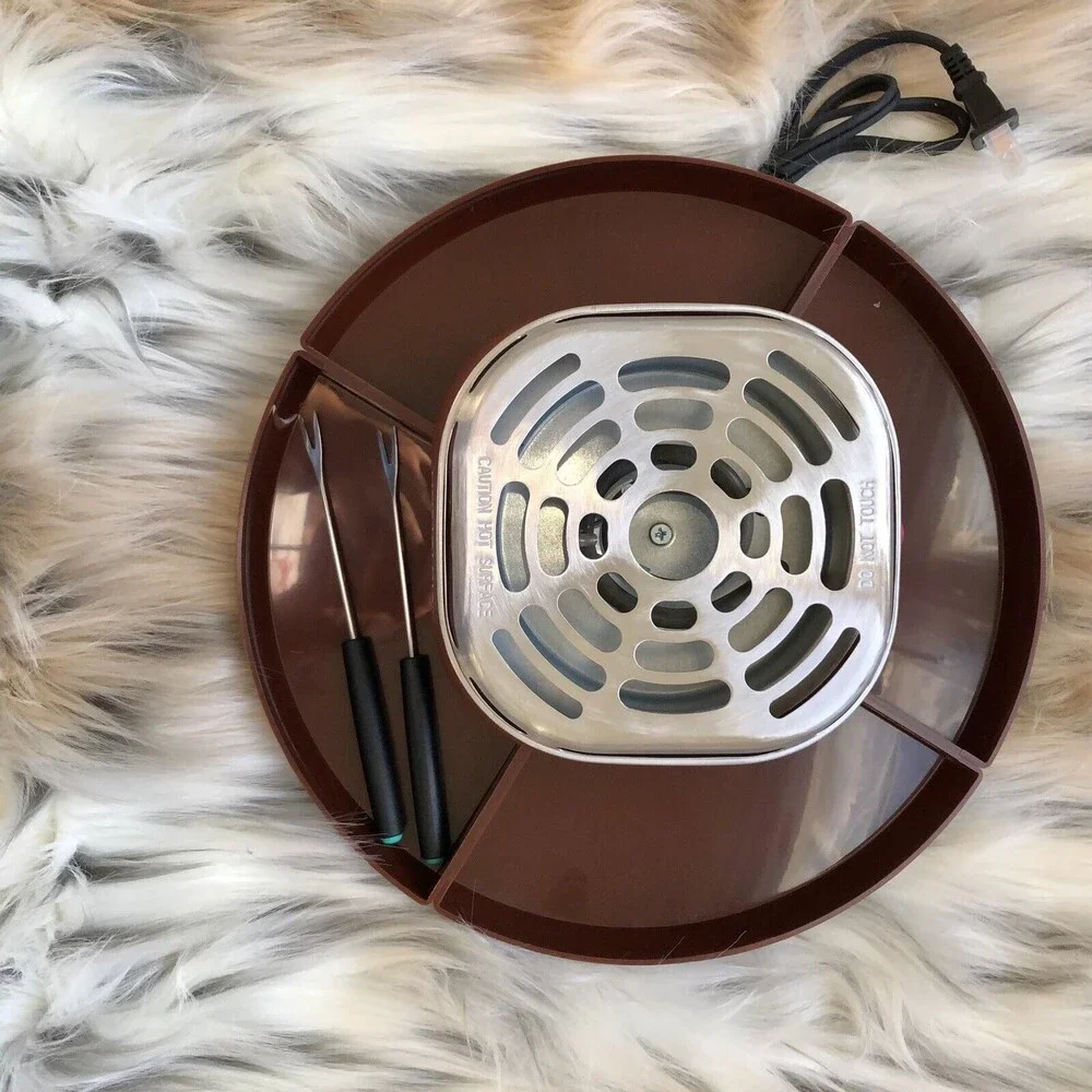 Nostalgia SMM200 Stainless Steel S'mores Maker - Brown Electric,